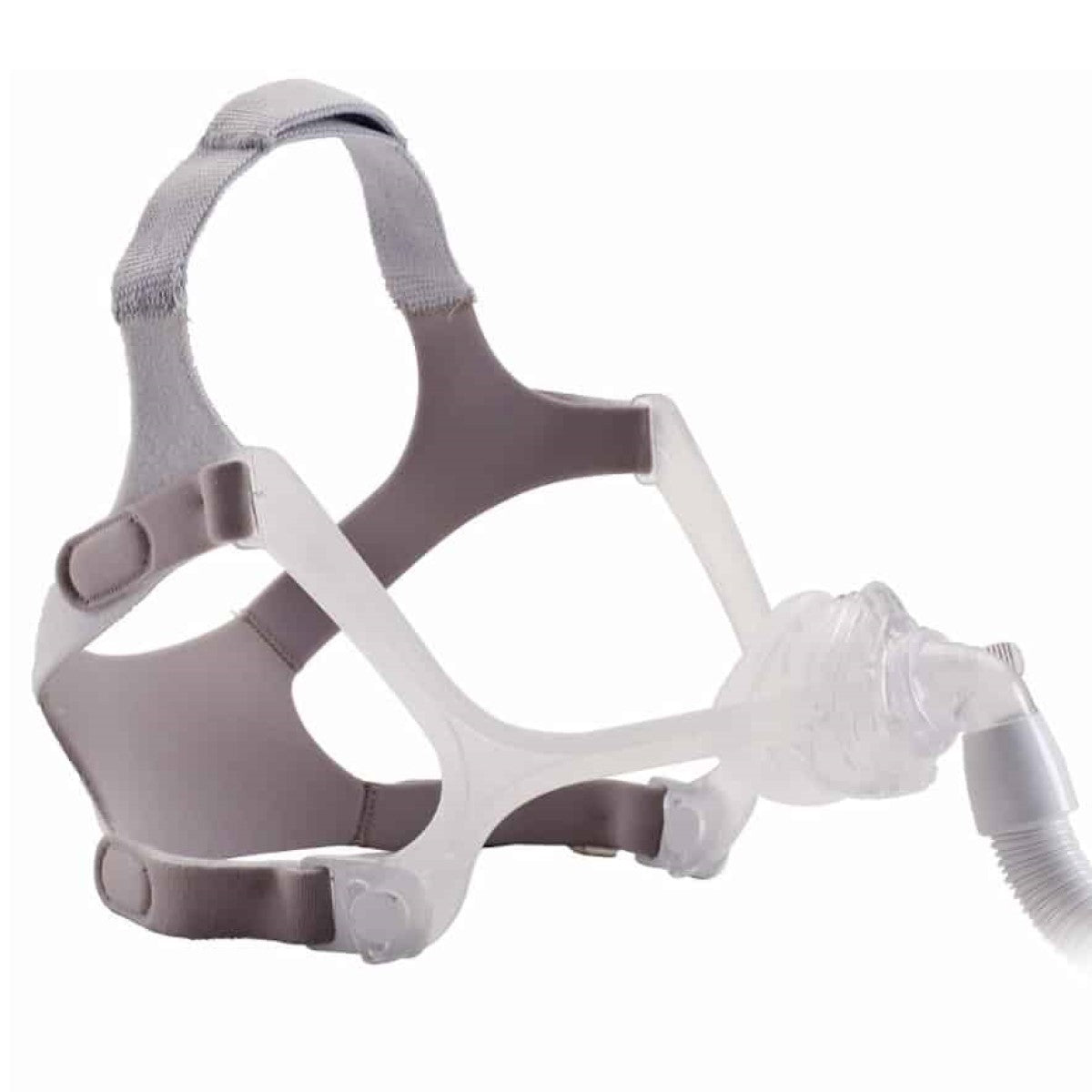 Side View of Philips Respironics Wisp Nasal CPAP Mask W/ Headgear 