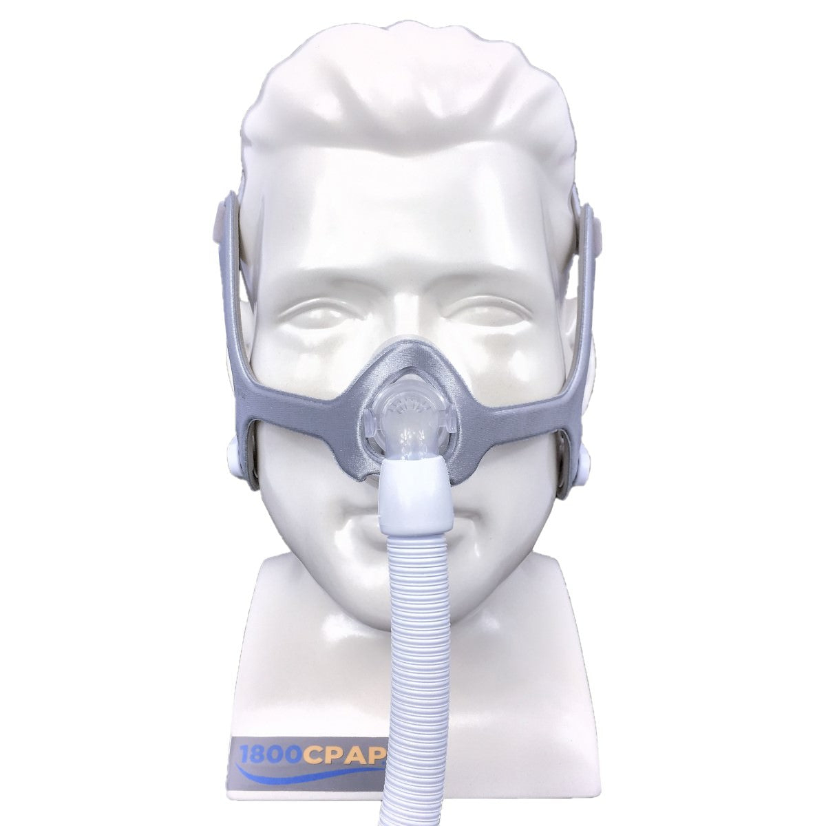 Stock photo of Philips Respironics Wisp fabric frame nasal CPAP mask with headgear