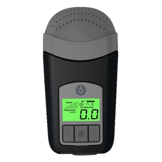 Front facing stock photo of Breas Z1 Auto travel CPAP machine